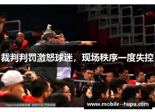 裁判判罚激怒球迷，现场秩序一度失控